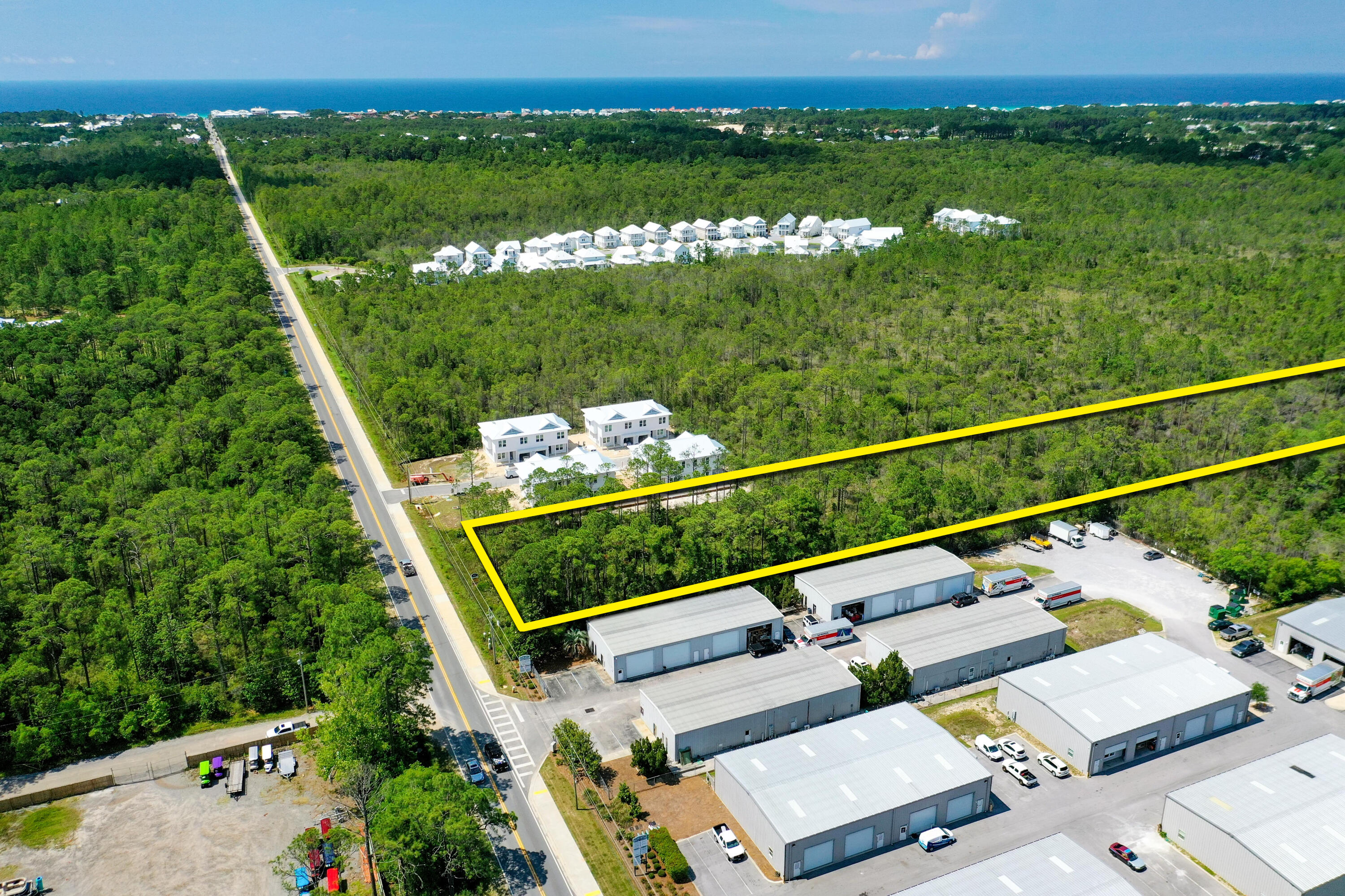 DEVELOPMENT ORDER NOW ISSUED by Walton County for the development of a total of (12) 'townhomes'; (6 duplexes) in the flourishing area of South Santa Rosa Beach, Florida. This entitled, near shovel-ready opportunity is quite scarce in our market. The County has acquired and developed fabulous new beach-front parks with restroom facilities within a short bike ride on a new multi-use path for owners and their guests to enjoy world-class beaches, perhaps as well as rental guests, thus allowing for a fantastic short-term income-producing asset. Directly North of the site on CR 393 is a very nice park with amenities along the shores of the scenic Choctawhatchee Bay, which also offers exceptional boat ramps and parking. Please inquire for further details.