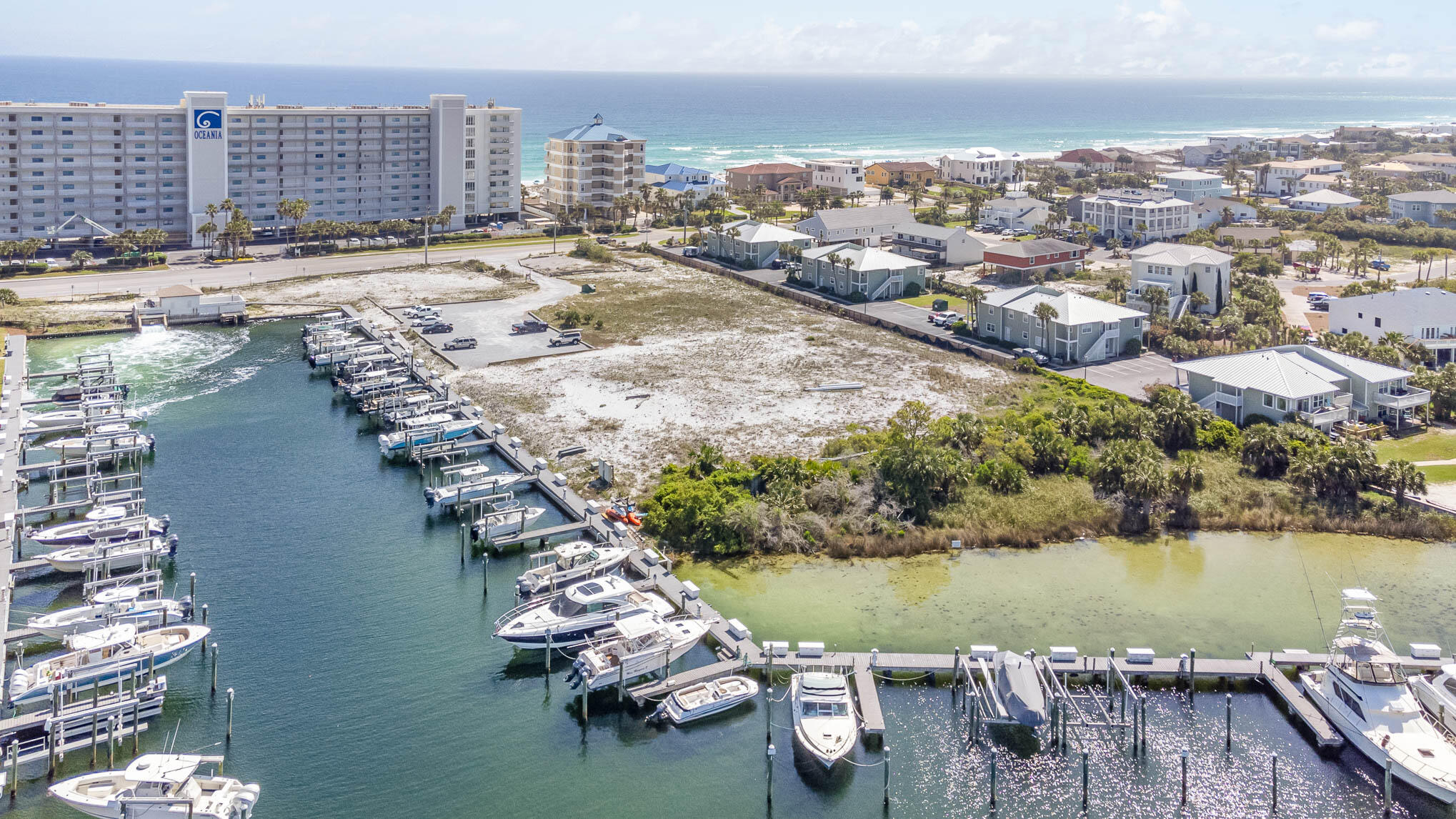 Newly updated Harbor front, ground floor, 2 Bed 2 Bath condo located on Holiday Isle in the heart of Destin. This investment property or second home comes equipped with its own boat slip and beach access! Fully renovated bathrooms and new floors. Don't miss out on this great opportunity to experience all Destin has to offer in one. It will not last long!