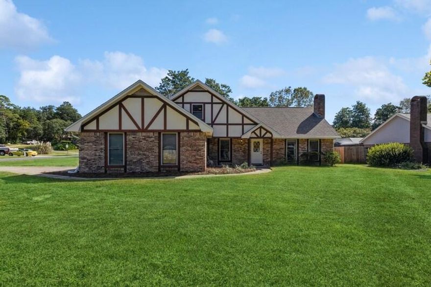 Welcome to the desirable Woodlands neighborhood of Bluewater Bay! This lovely residence offers fantastic recreational opportunities with the Woodlands Park & Pool less than 1/2 mile away and only 4 miles to the Bluewater Bay Marina making this a great location for those seeking an active lifestyle. As you step inside, you'll immediately appreciate the spaciousness and charm of this 5-bedroom, 3-bathroom home. The foyer leads to a welcoming family room featuring a 14 ft peaked ceiling and a cozy brick fireplace. The generously sized eat-in kitchen was thoughtfully updated in 2021 with new flooring, fresh paint, painted cabinets, and brand-new appliances, including a refrigerator, stove/oven, and dishwasher. Meal prep and family gatherings will be a breeze in this space.  There's even a perfect spot for a coffee bar! 
Adjacent to the family room, the dining room also boasts a soaring 14 ft peaked ceiling, adding an elegant touch to your formal dining experiences. 
The convenience of a first-floor primary bedroom cannot be overstated, complete with an ensuite bath and a walk-in closet. Two additional bedrooms, another full bath, and a convenient laundry room round out the offerings on the first floor. Don't forget to discover the almost hidden large storage closet in the hall bath. 
The interior has been tastefully refreshed with a neutral decorator-selected color scheme, giving the home a modern and inviting atmosphere. In July 2023, the lower-level flooring (except for the kitchen) and the upstairs bathroom flooring were upgraded to waterproof LVP, ensuring durability and style. 
Venturing upstairs, you'll find two generously sized bedrooms with brand-new carpeting installed in July 2023, adding warmth and comfort to these spaces. Another full bath completes the second-floor layout. 
Numerous updates have been made to enhance your living experience, including a brand-new garage door and opener (2023), a HVAC system (2021), a privacy fence (2021), and windows replaced in 2004.  Not to mention new ceiling fans, blinds and more. Seller is willing to replace roof prior to closing with an acceptable offer.
Situated on a 1/3-acre corner lot, this home offers an expansive backyard with a privacy fence, providing ample room for a future pool, gardening, or outdoor recreation. 
The Woodlands neighborhood boasts the added advantage of no HOA fees and is zoned for highly rated schools. In just about 15 minutes, you can reach the stunning beaches of Destin or the gates of Eglin Air Force Base, ensuring easy access to work and leisure. 
Don't miss the chance to make this remarkable Woodlands home yours! Schedule your showing and experience the best of Bluewater Bay living.