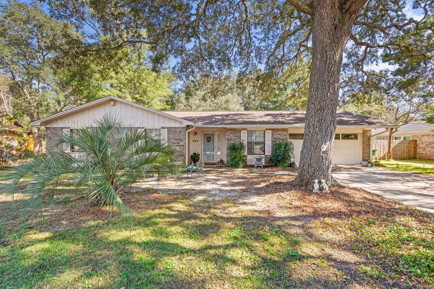 This beautiful updated home located in the highly sought after Bluewater Bay area is a must see! This home features 3 bedrooms, 2 bathrooms, Florida room, updated kitchen and baths and is all brick. Roof and HVAC 2018. As you walk into the living room you'll notice how all the natural light makes the space feel so warm and inviting. Smooth ceilings and recessed lighting throughout! The kitchen has granite countertops, white tile backsplash, and black appliances. You'll enjoy your morning coffee in the screened in back porch while listening to the birds chirping. Backyard is fully fenced and has plenty of space to add a pool. No HOA! Minutes from Eglin, Hurlburt Field and Destin with all the amenities that Bluewater Bay has to offer. Including Golf course, Tennis courts, pool access and much more! Schedule your showing today and make this your new home! This home also have its own well for irrigation. 