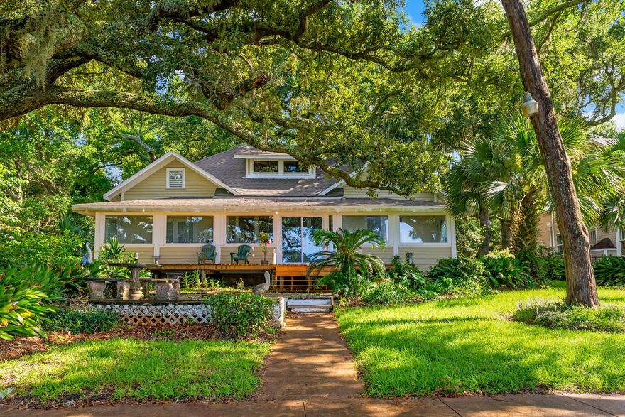 RARE WATERFRONT OPPORTUNITY! This property includes a 3 bedroom/2 bathroom waterfront home, a 2 bedroom/1 bathroom cottage and a duplex each side with 2 bedrooms/1 bathroom! There are endless possibilities - make this your private family compound, become a savvy investor or relocate your business office - 1/3 of the property is currently zoned commercial! This property is truly a historical gem with unique character. Hidden by age-old immense oak trees the homes are nestled among a landscaper's tropical garden dream! Perfectly positioned on the deep-water sound along the Intercoastal Waterway. Take a quick ride to Destin to spend the day boating in the Gulf or just cruise along the channel to Pensacola Beach. This property has so much to offer anyone wanting to live waterfront lifestyle!