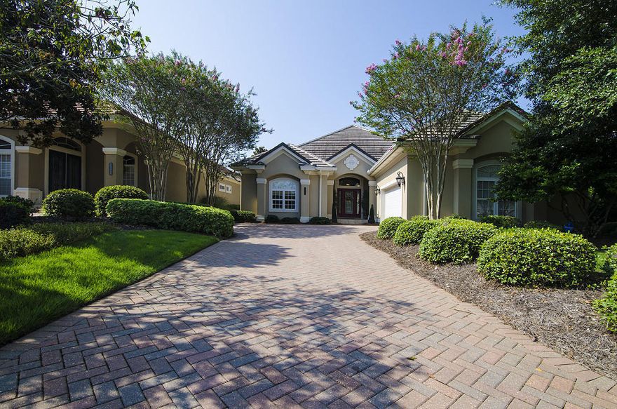 This beautiful 4 bedroom, 3 1/2 bath lakefront home was built by Boswell Builders and is in immaculate condition. There is crown molding throughout the home with built ins and smart wiring and a surround sound system in place. The home has a large master bedroom, bath and walk-in closet. The kitchen has beautiful cabinets with a bar and views of the lake and hole 14 of Kelly Plantation course. There is also a large guest suite upstairs with its own bathroom and closet. The house is also located in Flood Zone X so flood insurance is not required. The association dues for Carriage Place cover all landscaping! Kelly Plantation is one of Destin's most elite subdivisions, and comprises 900 acres that include an 18 hole championship golf course designed by Fred Couples that features 7000 yards