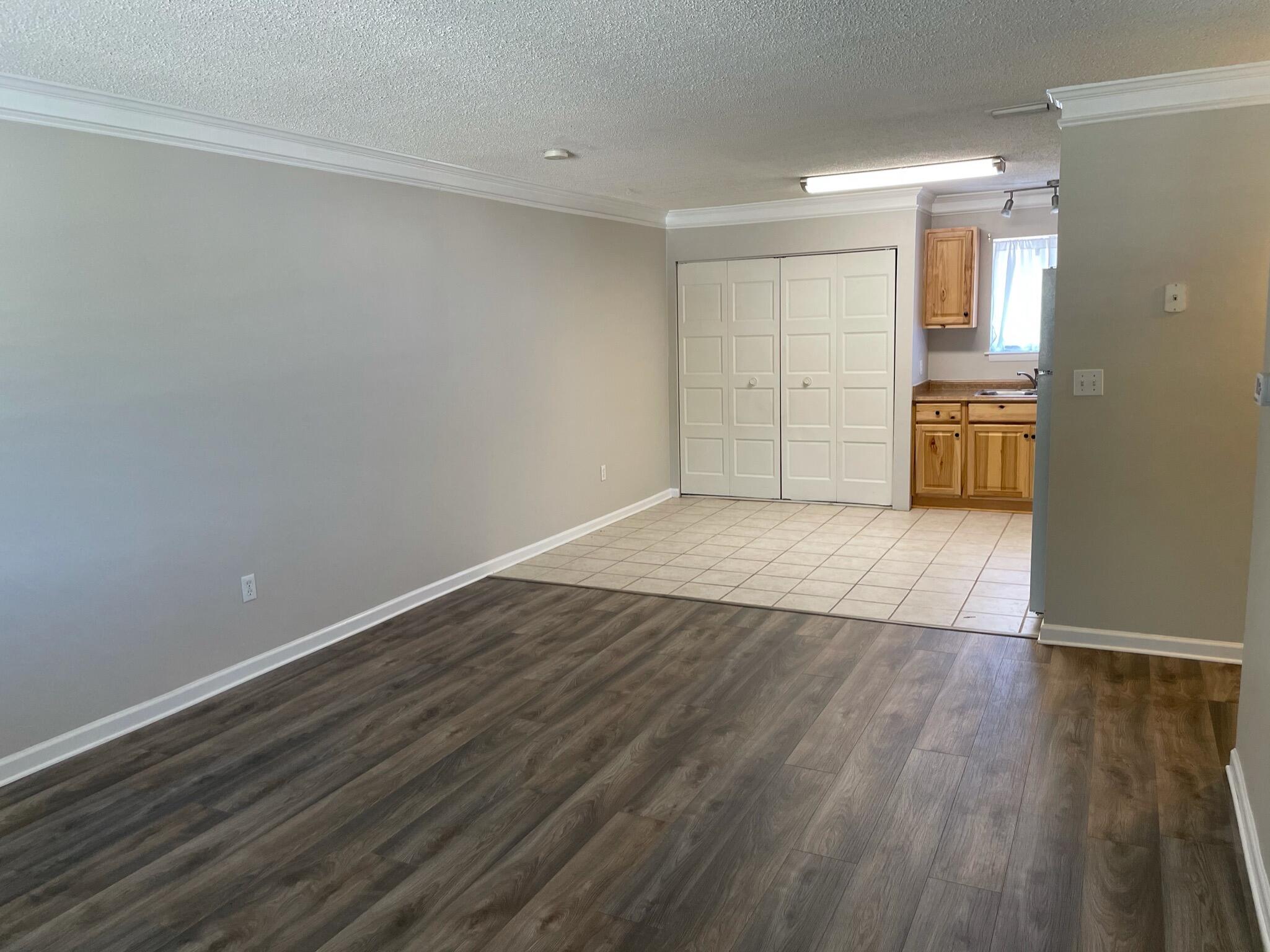 Updated 2 Bedroom/1 Bath condo features vinyl plank flooring throughout living room and bedrooms. The kitchen has updated wood cabinets, new dishwasher, large pantry and space for dine-in area. The unit is located on the end of the 2nd floor, with no units above. Complex amenities include community pool, laundry facilities, assigned parking space and BBQ/picnic area. No smoking permitted.