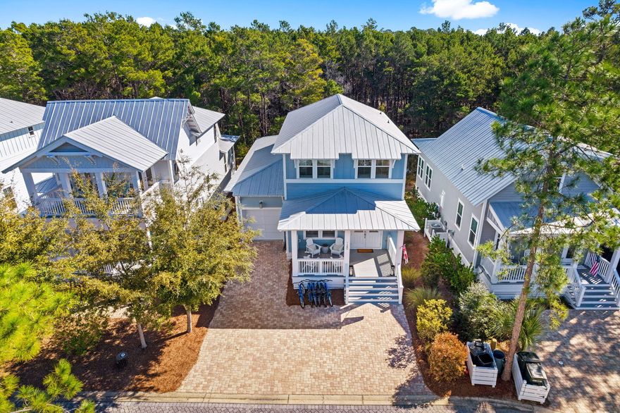 This custom built Connor Plan rarely comes on the market and is the jewel floor plan in Highland Parks.   This beautiful 4 bedroom 4 bath home offers a first floor master bedroom and a large open living space.   With over 400 SF of outdoor living space - walk out your back porch and onto the State Forest path which takes you to Blue Mountain Beach Access in a 10-12 minute walk.    This beauty comes completely furnished and turn key for investment or fulltime living.   Highland Parks is a highly sought after development with resort amenities, including, pool, hot tub, fire pit, outdoor kitchen, and 4 story tower for Sunset viewing.    Don't miss this beautiful home.