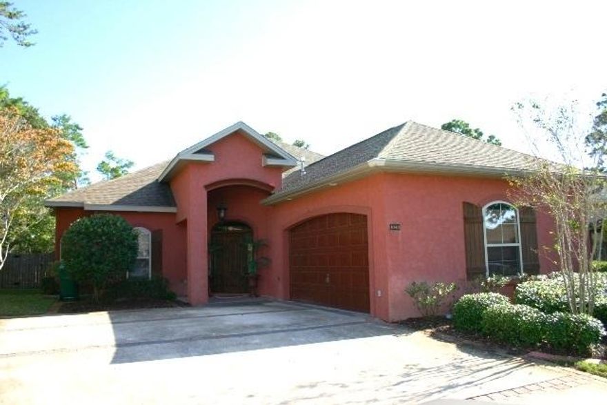 Fantastic home in Chardonnay Estates, conveniently located just minutes to beaches, restaurants, shopping and Eglin AFB. This beautiful home has a Caribbean charm and features dramatic ceilings, spacious, open floor plan, gorgeous tile flooring throughout, in-ground, enclosed pool, and much more. The kitchen comes complete with all appliances, granite counter-tops, custom cabinets, including built-in wine rack, center island and pantry. The master suite is on the first floor and the master bath has double vanities, whirlpool tub, separate shower and walk-in closet. You will love the laundry room and find plenty of space for storage and built-in cabinets in this large space. Tenant is required to maintain pool. Call today to see this beautiful home!