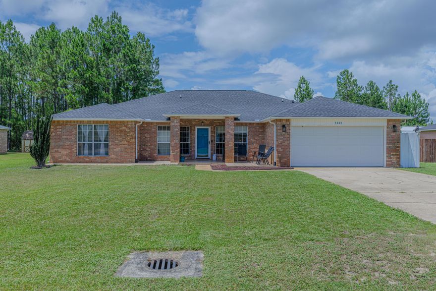 Kick your feet up and watch the family play in your private, screened-in, in-ground pool in this move-in ready home! Located in the sought-after Holleyby the Sea community of Navarre, this 4-bedroom, 3-bath beauty is situated on a generous half-acre fenced lot, which offers privacy but quick accessto the military bases, top-rated schools, and sandy white beaches of the Gulf of Mexico. This home boasts charming features, such as luxury vinyl plank, a foodie's dream kitchen with beautiful white quartz countertops, and a beautiful primary suite with his and her vanities, dual walk-in closets, and a separate soaking tub! This home offers a nearly new roof (2022), hot water heater (2022), new pool pump and filter, new recess lighting in the living room, new pool cage, smart home upgrades.