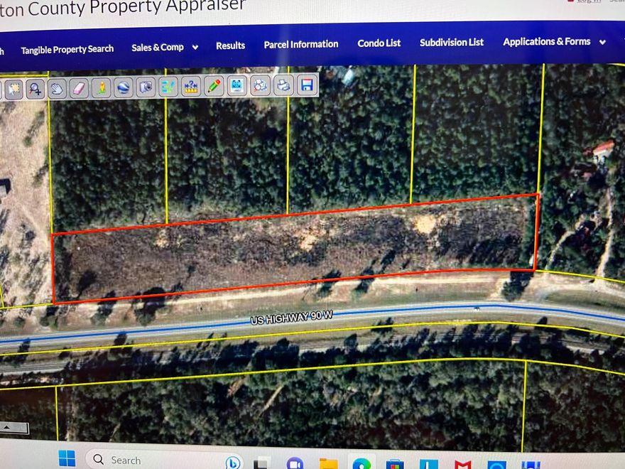 This beautiful 6.2-acre vacant industrial lot has enormous potentials. Perfect high visible location right off US Highway 90 W near Mossy Head. Possibilities include storage, distribution, manufacturing, fabricating or milling, warehousing, salvage yards, and other industrial activities. And the good news is, the leveled lot has already been cleared out. Call so you can become the new owner of this opportunity.Zone Class: Light IndustrialFuture Land Use Sub Type: Industrial and Extractive UsesProperty Use Code: VACANT INDUSTRIAL (4000)Over 1000 feet of road frontageElectric: Chelco Power 850-892-2111Water: Mossey Head Water Works 850-892-6154