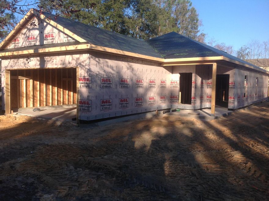 Completion the middle of April. Brand new custom built home by a local, respected builder. You may still have time to choose many selections such as: 3cm QUARTZ OR GRANITE, PAINT COLORS,FLOOR COLORS,OIL RUBBED BRONZE OR SATIN NICKLE FINISHES AND CABINET FINISHES/PROFILES. This open concept 4 bedroom 2 bath floor plan has 9'-10' ceilings throughout.The sleek, sylish, kitchen includes a large center island with SOFT CLOSED, CUSTOM DESIGNED, ALL WOOD CABINETS,SUBWAY TILED BACK SPLASH, GORGEOUS,SLATE FINISHED GE appliances, including a REFRIGERATOR. Popular,and durable, VINYL PLANK flooring to resemble hardwood floors flows throughout the home with the exception of UPGRADED, FRIEZE CARPETING in the bedrooms. 5''BASEBOARDS, and DELUXE COLONIAL CASING ON DOORS. Plus,5'' CROWN More...