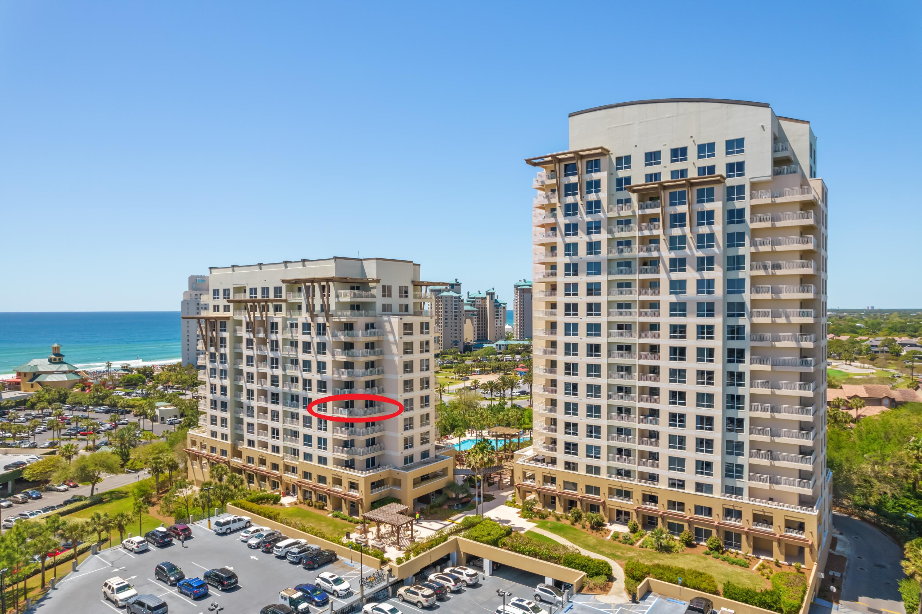 Welcome to this stunning lock-off unit with panoramic Gulf & Bay views within the Sandestin Golf & Beach Resort(r). The view is even better in person! This versatile property can be used as a 1-bedroom, studio, or 2-bedroom, perfect for maximizing rental potential. Offered furnished & turn-key ready, with a strong rental history. The bright & inviting interior features floor-to-ceiling windows, is ready to welcome you and your guests. The complex has one of the top resort pools in the area, complete with waterfall & wading pool, perfect for relaxation. Sandestin Resort(r) offers world-class amenities, including a white sand beach, tennis/pickleball, 4 championship golf courses, marina, spa, 30+ restaurants, shopping & daily live entertainment. Discover the best of coastal living today!
