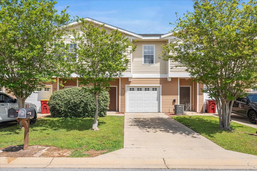 Take a look at this 2007 move-in ready townhome! This remarkable property strikes the perfect balance between modern convenience and comfortable living, with easy access to I-10 and Hwy 85, ensuring an effortless daily commute. The well-thought-out floor plan places all three bedrooms on the upper level, ensuring privacy and separation from the living areas. Natural light floods the living spaces, thanks to well-placed windows. The kitchen boasts laminate counters and wood cabinets that offer both functionality and style. The master bathroom boasts a shower/tub combo and dual vanities. The second full bathroom features a convenient shower/tub combo,  accommodating the diverse needs of your household. With a 1 car garage, you'll find parking and storage are hassle-free. This townhome's location is conveniently situated near schools, hospitals, shopping centers, and dining. Additionally, it's close to from Duke Field and Eglin Air Force Base, making it an ideal choice for military personnel and their families. Don't miss out on this opportunity to own this move-in ready townhome. Qualifies for all financing types. Call for more information.
