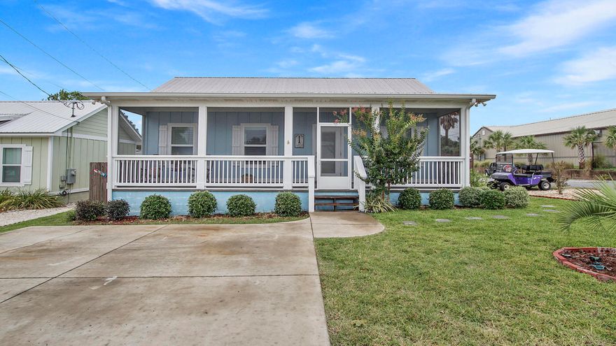 SHORT TERM RENTALS ARE ALLOWED! You don't want to miss your opportunity to own your own slice of paradise within less than 1/2 a mile to the dedicated, non-developable, highly sought after Laguna Beach. This property has 2 bedrooms and 2 bathrooms, beautiful open floor plan with white shaker cabinets, granite countertops, vinyl plank flooring, plantation shutters, tankless lanai hot water heater, screened front porch, paved driveway, spacious back deck, fenced in backyard and extra storage shed. This would make a great full time residence or investment property! You do not want to miss this one! Call for your showing today!