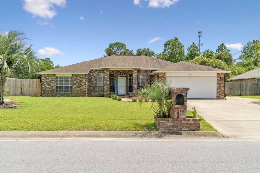 Welcome to your dream home! This stunningly updated 4-bedroom, 3-bathroom property offers 2474 square feet of living space and a spacious backyard that features a fully covered patio, and a NEW in-ground pool with hot tub that's less than a year old! You will love the new Aged Hickory Cali LVP flooring that flows throughout the entire home, including the primary bedroom and bathroom. The freshly painted bedrooms, trim, and baseboards add a touch of elegance and charm to this cozy abode. The bathrooms have been updated with new vanities and framed mirrors, giving them a modern and sleek look. The kitchen with an island is a chef's delight, featuring exquisite level 2 granite countertops, new sink, and new stainless steel cabinet pulls. But, that's not all it has! You also need to see......