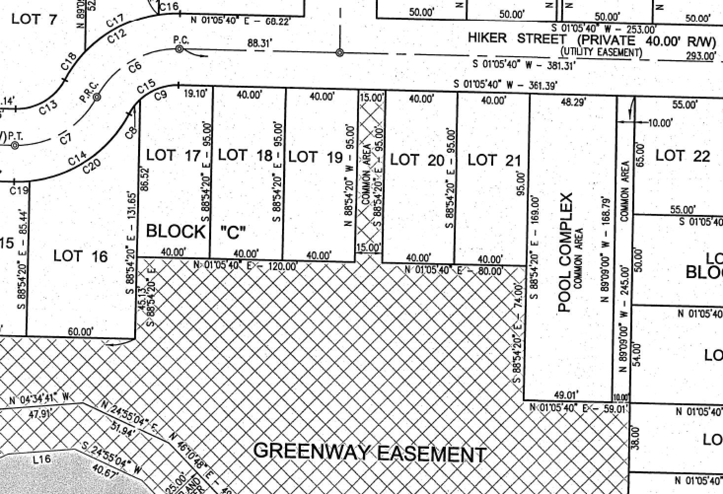 Greenway Park PB 16 Pg 23 - Land