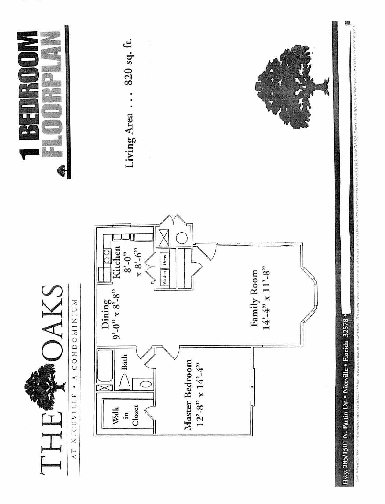 THE OAKS AT NICEVILLE - Residential Lease