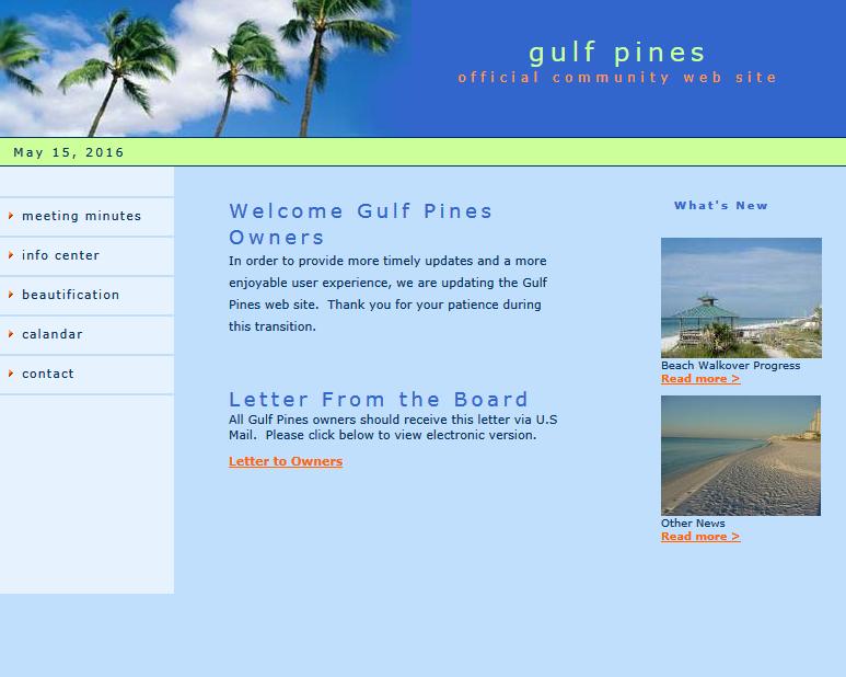 GULF PINES - Residential