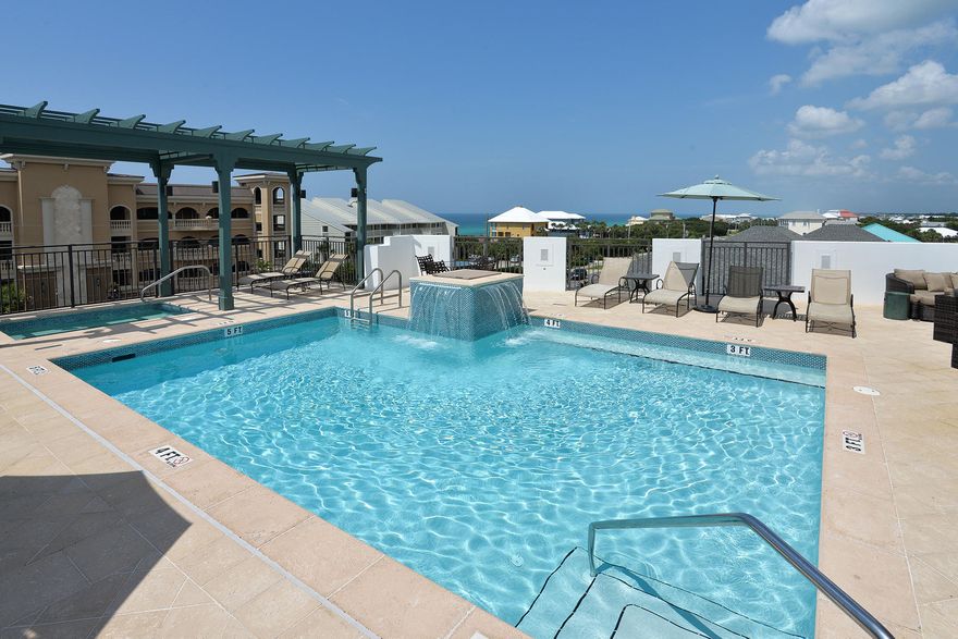 Experience living life to its fullest at Waterhouse, located directly on Scenic Highway 30A between WaterSound Beach and Alys Beach. Developed originally as a private residence club, Waterhouse exceeds ordinary expectations of what a condo development should offer, and effortlessly delivers an extraordinary vacation home lifestyle experience. This gulf view residence located on the 3rd floor is offered fully furnished and rental ready. On-site amenities include a unique rooftop deck with pool, spa, and grills, an owner's lounge with full-service kitchen and game room, an unparalleled fitness center with steam sauna, dry sauna, and locker storage, as well as beach access immediately across 30A.