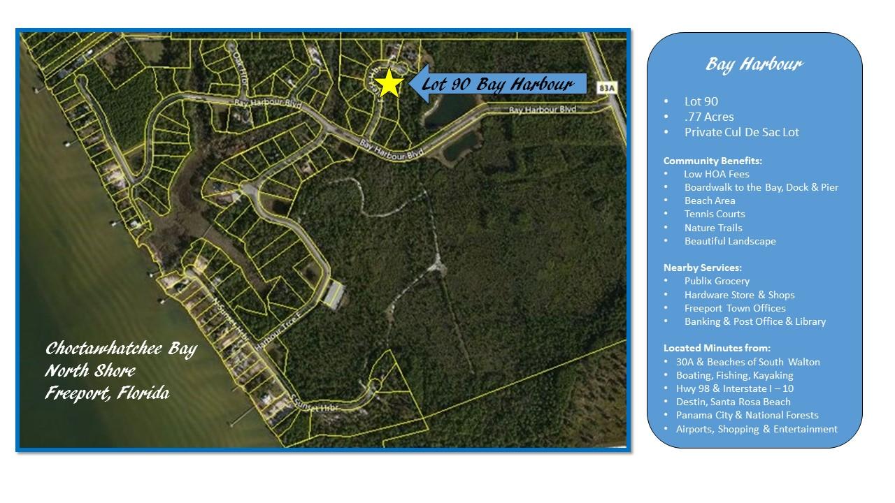 Life in a bay front neighborhood is so relaxing! Bay Harbour is Freeport, Florida's premier bay front community. Low HOA fees in this impeccably maintained neighborhood is one of the many reasons this area is growing so rapidly!
