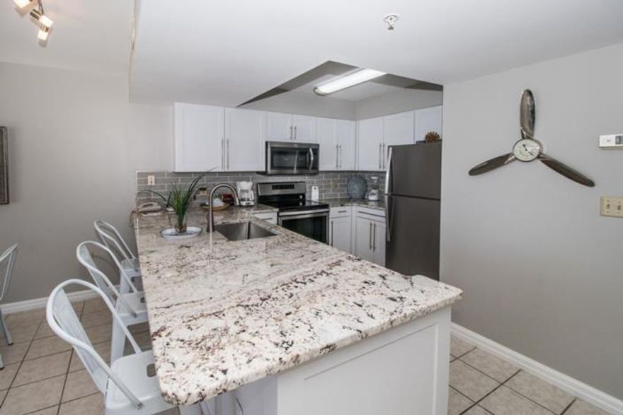 Gorgeous updated unit on the 3rd floor with great rental history.