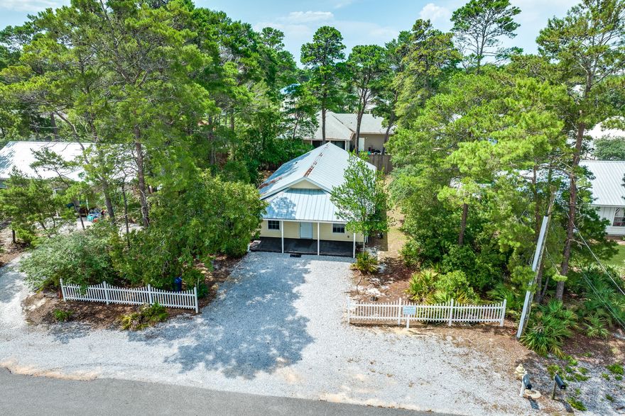 Welcome to 78 Walnut Street - A single level 3BR/2BA cottage positioned in the highly desirable 30-A west end community of Gulfview Heights. Located within a half mile to the 'Regional Gulfview Heights' public beach access, this home is perfect for a vacation rental, primary residence or second home. Homes in this charming old Florida neighborhood do not come on the market often and this one gives you the opportunity to have your very own dream beach getaway. Gulfview Heights is not governed by any homeowner's association so there are no HOA dues and the neighborhood is conveniently located on Highway 30-A's west end by multiple improved public beach accesses, restaurants, shops and recreational entertainment. Home is tiled throughout.