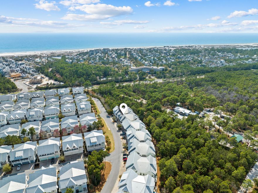 Meticulously maintained and used only as a second home, so easy to see! Experience the pinnacle of luxury and effortless coastal living in this pristine three-bedroom townhome in Prominence, nestled along Scenic 30A. The highly sought-after ''Bahama'' floor plan (A unit) showcases elegant design, generous living spaces, and a two-car garage. Thoughtfully upgraded throughout, this stunning residence backs onto the community's largest green space, ensuring both privacy and tranquility.Ideally positioned along Scenic 30A, you'll be just steps from The Big Chill--a lively town center offering premier dining, shopping, entertainment, and resort-style amenities, including two pools.  Its prime location near WaterSound, Alys, and Rosemary Beach makes it an exceptional rental investment or primary residence.

The Big Chill, formerly known as The Hub 30A, is the heartbeat of the Prominence community. A dynamic gathering spot, it blends casual coastal charm with vibrant energy, featuring an array of dining options, boutique shopping, and live entertainment. With its expansive outdoor space, a massive Jumbotron for movies and sports, and a stage for live music, it's the ultimate destination for families and groups to soak in the 30A lifestyle. Just a short drive away, Alys Beach and Rosemary Beach offer a refined selection of world-class events, dining, and shopping, further enhancing this exceptional coastal experience.







