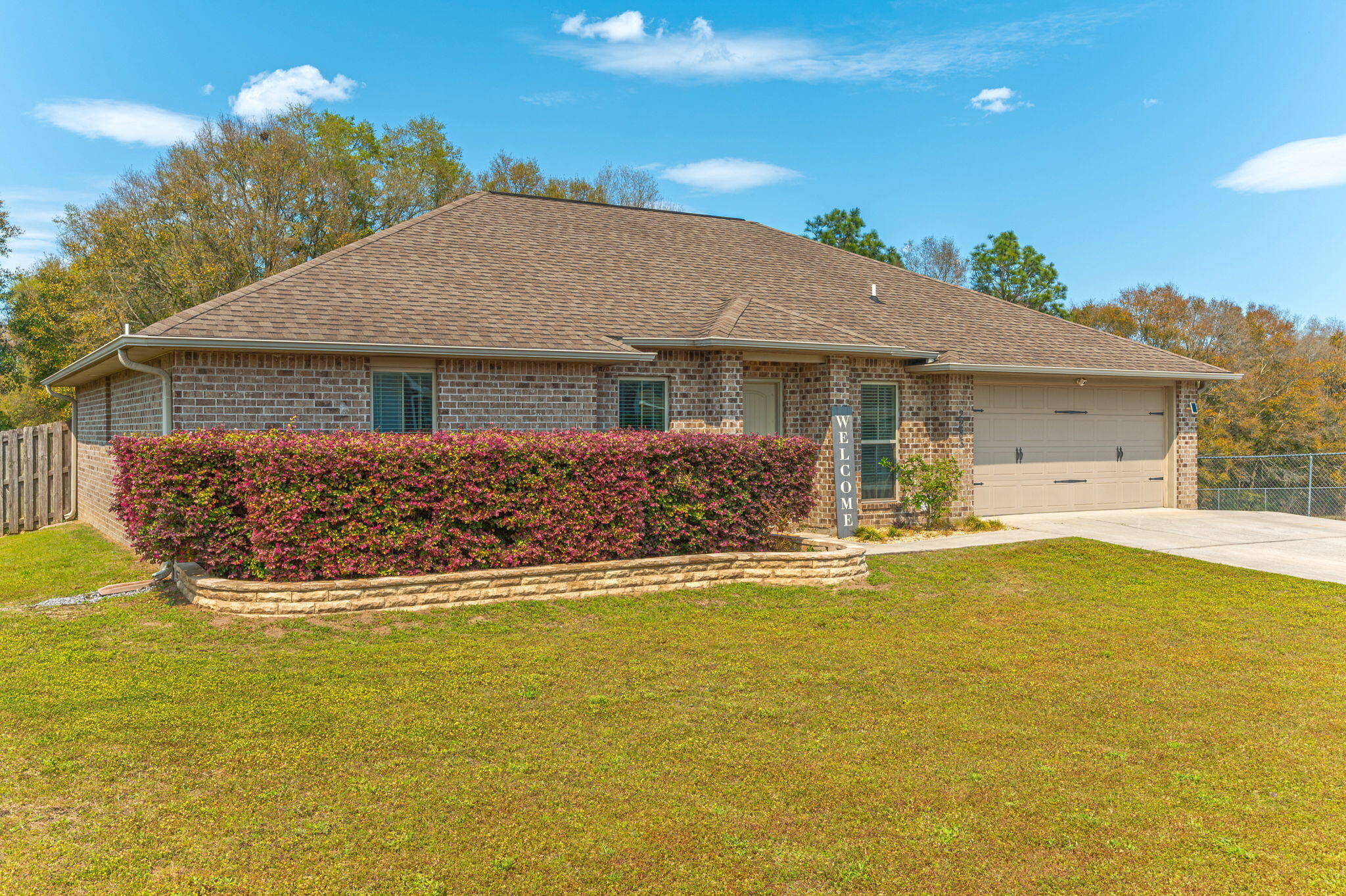 This lovely brick home features 3 bedrooms PLUS an office, & is ready to be yours! Located centrally to shops, groceries, hospital, restaurants, & easy access to Eglin AFB/Duke Field/7th SFG. The kitchen features stainless steel appliances that convey -including the refrigerator. The kitchen sink overlooks the living room w/a breakfast bar. Granite counters in the kitchen & both baths! Master bedroom has an alcove for bedroom set or tv & a walk-in closet. Extended driveway plus a very large & fully fenced backyard w/shed. The back patio has also been extended to easily accommodate a patio set & BBQ for entertaining! Don't let this one slip by, make this gorgeous home yours today!