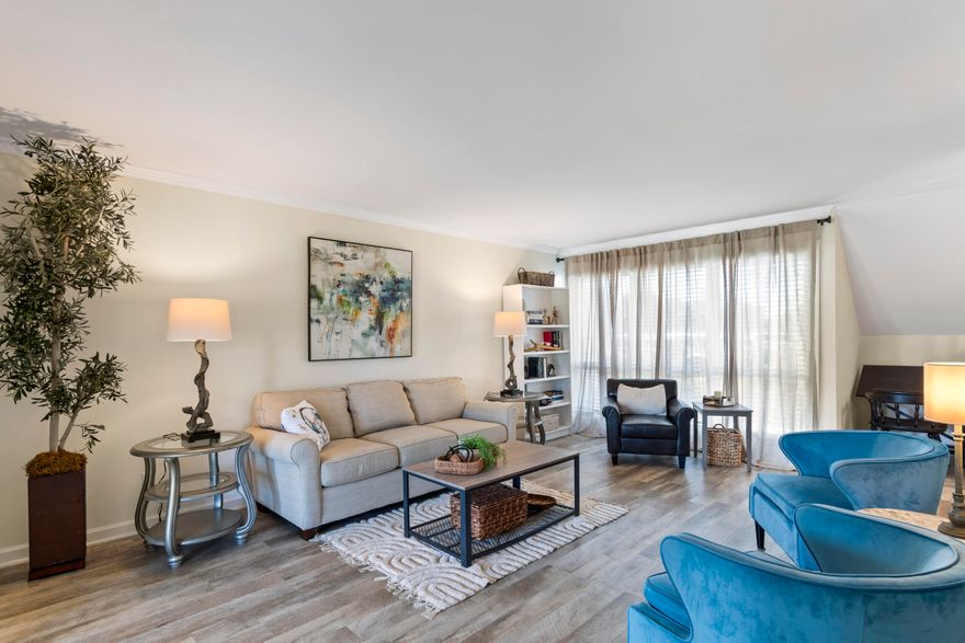 Freshly renovated and move-in ready, this three-bedroom, three-bath two-story golf villa is located in the highly sought-after Bay Point community. Rarely available, these specific villas allow for short-term rentals, making this an excellent opportunity for both homeowners and investors. Every detail has been thoughtfully updated to provide modern comfort while maintaining a timeless appeal. This one stands out and is turn key! The interior has been freshly painted throughout in Sherwin Williams Alabaster and Repose Gray, creating a clean and inviting backdrop. Popcorn ceilings have been removed and replaced with a smooth Level 5 finish, giving the home a more contemporary look and feel. Updated light fixtures, door knobs, and hinges further enhance the interior, while cordless blinds on the first floor and room-darkening drapes in the upstairs bedrooms add both style and function. The main level features a bright open layout with flexible living space. A newly added set of barn doors allows the downstairs living area to be used as a private office, den, or third bedroom, making the home adaptable to a variety of needs. A full bathroom on this level provides additional convenience for guests or multi-generational living. The kitchen is equipped with brand new WiFi-enabled appliances, including a whisper-quiet 46-decibel dishwasher. Just off the kitchen is a laundry area with a 2024 washer and dryer set included. Upstairs, two bedrooms and two full bathrooms provide private retreats for family and guests. The hallway features a spacious walk-in closet, offering ample storage rarely found in similar villas. Both bathrooms have been freshly updated to reflect the home's modern finishes. In 2023, a new HVAC system was installed along with sliding glass doors on the second floor, adding efficiency, comfort, and peace of mind for the new owner. This villa is as practical as it is stylish. Beyond the interior upgrades, it offers desirable functionality for everyday living and for use as a vacation rental property. Its thoughtful design balances open gathering areas with private bedroom spaces, making it ideal for both entertaining and relaxation. Bay Point is known as one of the premier gated communities in the area, offering resort-style amenities, golf, and a vibrant marina lifestyle. This villa is located within walking distance of the marina, giving owners easy access to boating, fishing, and dining. The combination of location, condition, and rental flexibility makes this property a rare find in today's market. The Bay Point Golf Villas HOA provides residents with a low-maintenance lifestyle by including valet trash service, water, and sewer in the monthly dues. Exterior insurance coverage, building maintenance, and professional landscaping and groundskeeping are also included, ensuring the community remains beautifully maintained and hassle-free for owners. Whether you are looking for a full-time residence, a second home, or a short-term rental investment, this renovated golf villa at Bay Point is ready to welcome its next owner. Schedule your private showing today and experience the lifestyle this property has to offer.