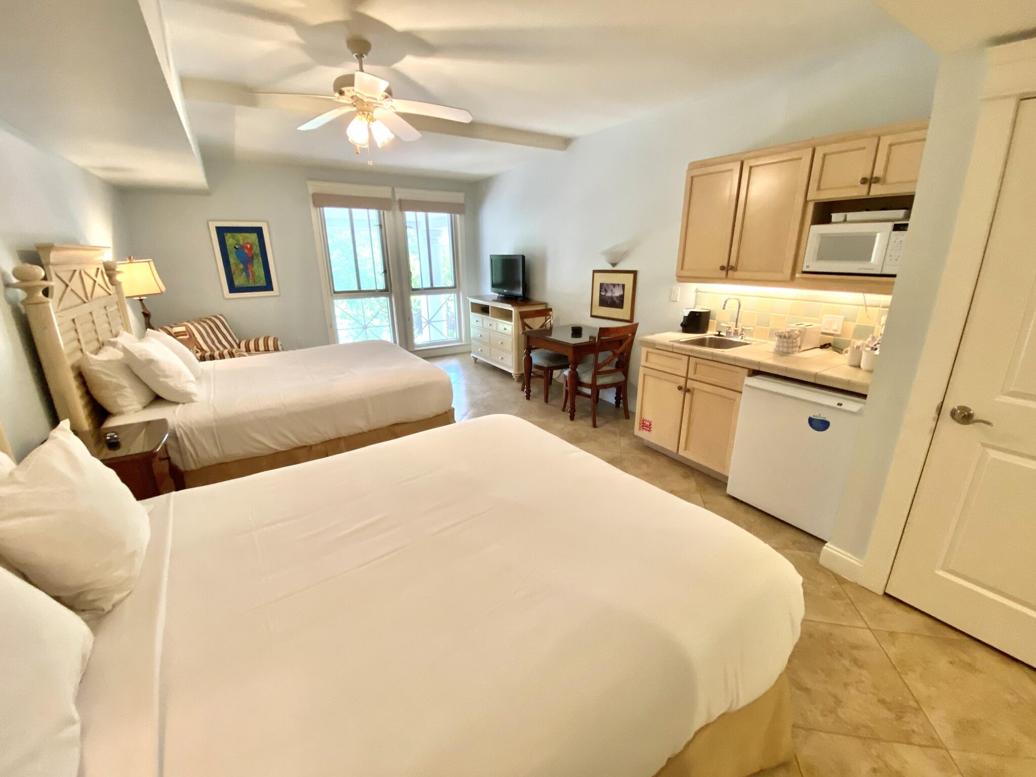 This renovated studio is located on the 2nd floor of the Grand Sandestin. The fitness center is located off the lobby and the pool just off the Grand Sandestin back porch. Parking is available in the garage under the Grand Sandestin at a first come basis. The resort spans over 2,500 acres and is comprised of over 70 unique neighborhoods of condominiums, villas, town homes, and estates. The resort features miles of sandy white beaches and pristine bay front, four championship golf courses, a world-class tennis center with 15 courts, 4 resort swimming pools (and 15 private neighborhood pools), a 123-slip marina, a fully equipped and professionally staffed fitness center and spa, meeting spaces and The Village of Baytowne Wharf,