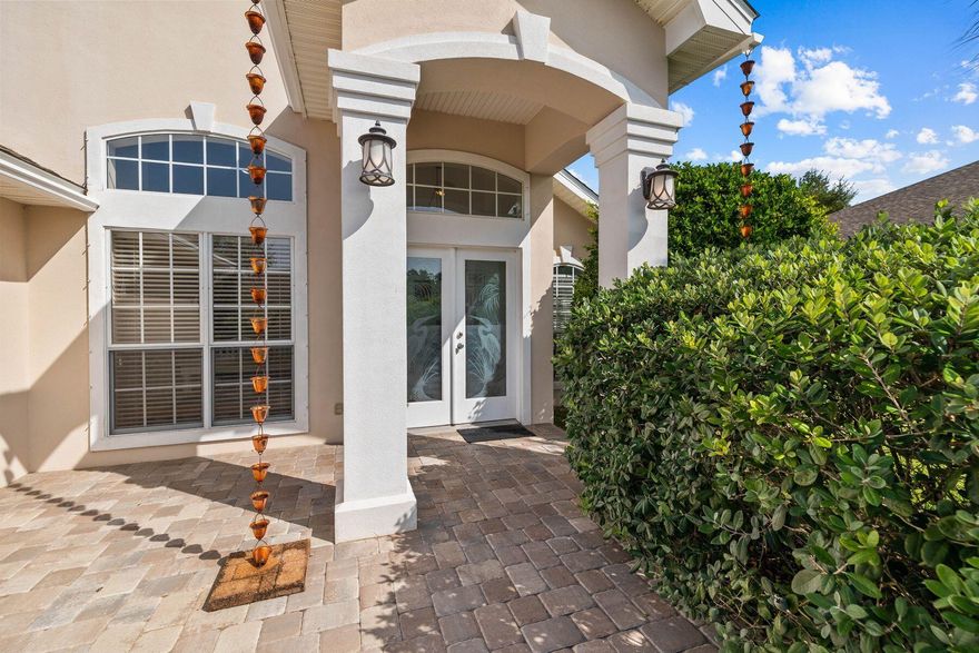 Enjoying a prime location on the West End of PCB, this attractive home sits on a quarter-acre lot adorned by shady mature trees.  The home has been upgraded inside and out, to include granite countertops, guest bathroom remodel, new roof, HVAC, water heater, pool filtration system, new epoxy garage floor, and resurfaced pool and deck. All making the home like new.  This quiet golf-cart-friendly neighborhood is an easy 10 minute walk (0.5 miles) to endless white sandy beaches for shelling, swimming, spotting birds and occasional dolphins. The town of Rosemary Beach, just 4 miles away, offers excellent shopping, dining and live entertainment. The inviting entrance along a double-width driveway leads to a two-car garage and a concrete pad alongside the house, perfect for your boat or RV.