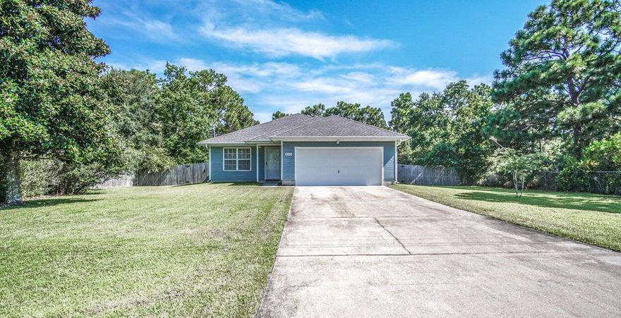 Check out this meticulously maintained home in the center of Navarre. The owner recently installed Solar panels, the electric bill is significantly less now.open floor plan, large family room, master bedroom has trayed ceiling, walk-in closet. Master bath features double vanities, separate garden tub. Laminate wood flooring in Living and Dining area. Covered back patio, oversized fenced back yard.Tenant is responsible for taking care of the yard.Pets allowed with restrictions.Great schools, shopping.15 Minute drive to Hurlburt Field,5-minute drive to Navarre BeachCall 850-218-6374 for leasing information. SHOWINGS START APRIL 24