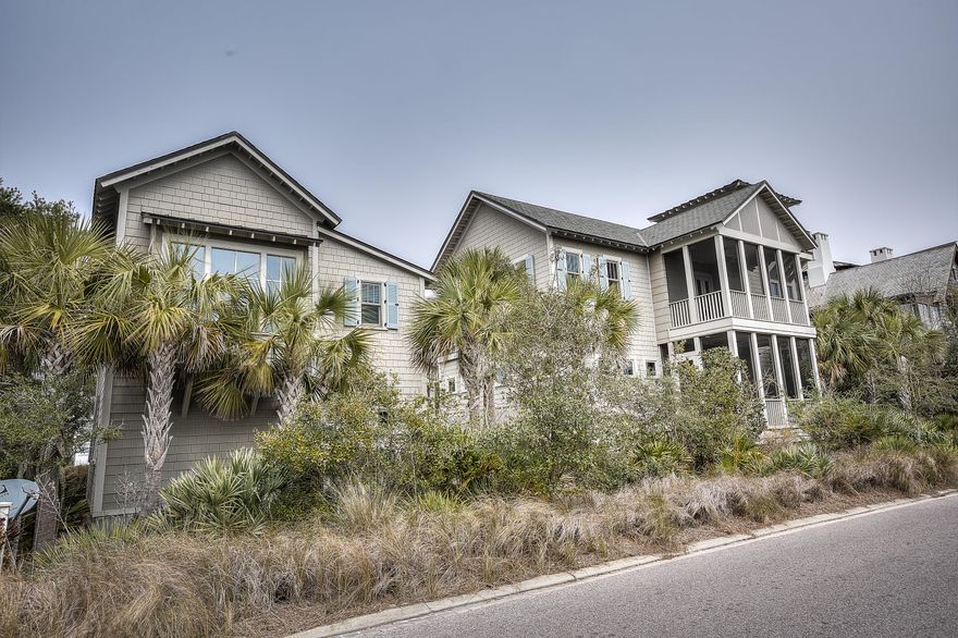 With lots in the Dune Ridge neighborhood of WaterSound Beach at a premium, this is an incredible opportunity to acquire a great home on a superb lot within this much sought after neighborhood. With approved plans having just been completed for an inspired renovation, this home will encompass the wide-open, airy and spacious feel that is a necessity for beach living. The plans by Stackable Design Group takes advantage of all the allowable space this pre-eminent lot offers and makes this already great beach home even better. With the updated plans calling for five bedrooms plus a bunk room and multiple flex spaces, the rental potential is significant. Whether ready to renovate now or later, this house is move in ready and offers everything you need for ultimate living in WaterSound Beach.