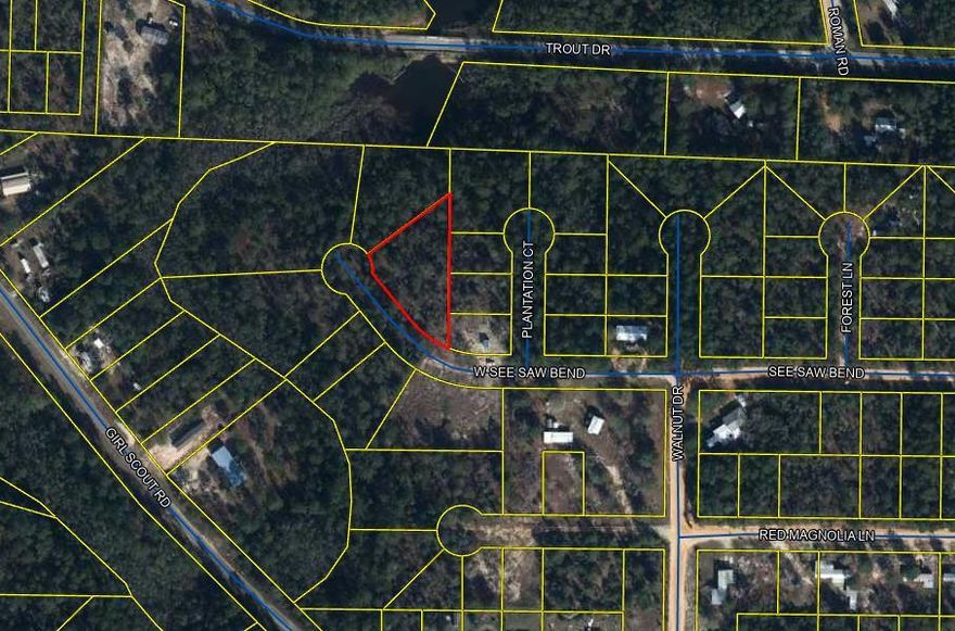 Lots 1 & 2 Block 57 Oakwood Hills Subdivison. These beautiful lots are located on See Saw Bend, in the Oakwood Hills subdivision of Mossy Head Florida. Buyer to verify all measurements.
