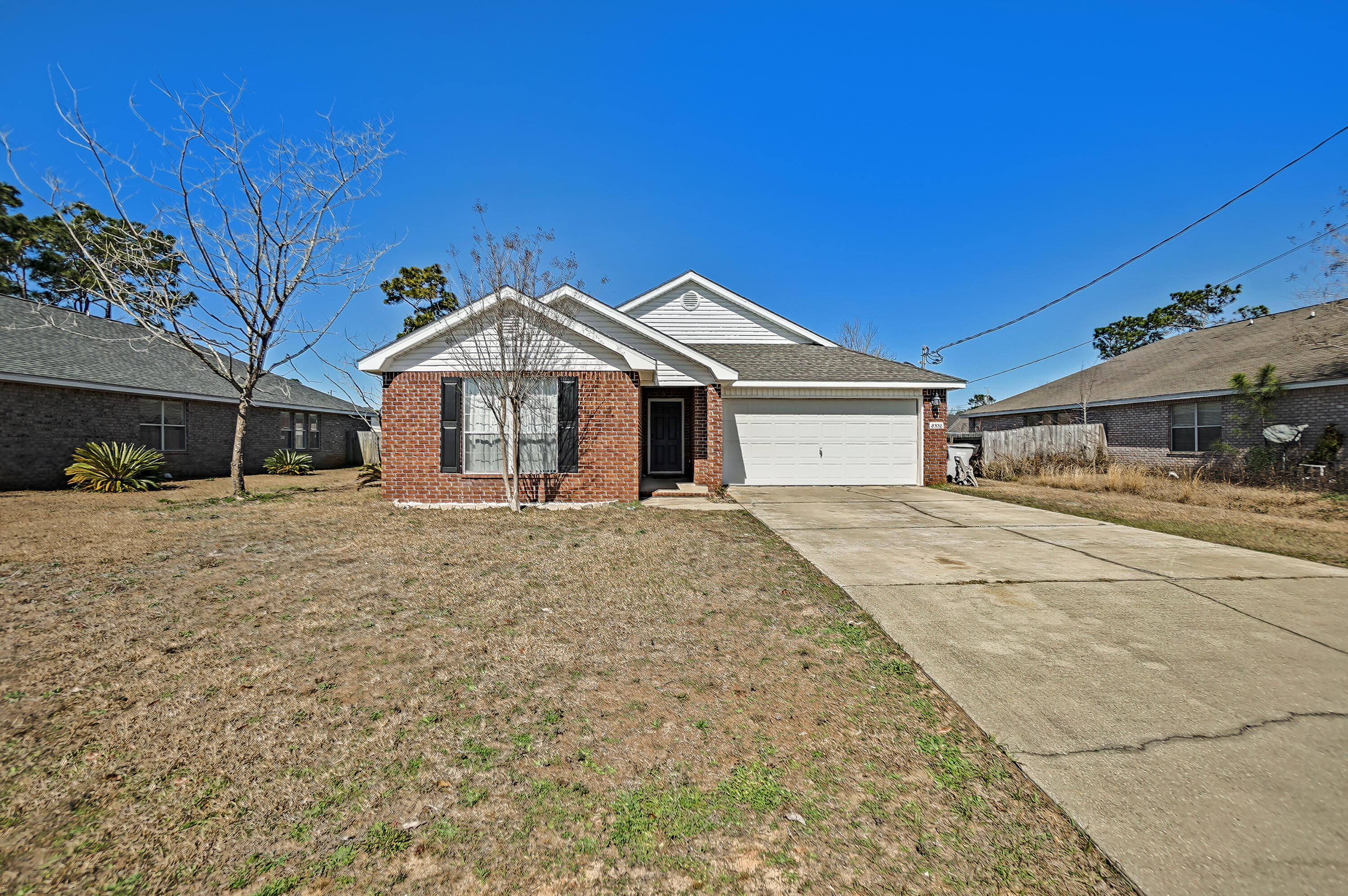 BACK ON MARKET, NO FAULT TO SELLER. This attractive, contemporary home is move-in ready and built to last. Located in Ross Crossing in the heart of Navarre, the property is just minutes away from downtown, schools, shopping and a short commute to military bases Hurlburt Field and Eglin AFB. Recently renovated, this 4 bedroom 2 bathroom home offers spacious living areas with rich lighting, fresh paint, updated fixtures as well as stainless steel appliances. This home won't last long, so don't miss out on this opportunity!