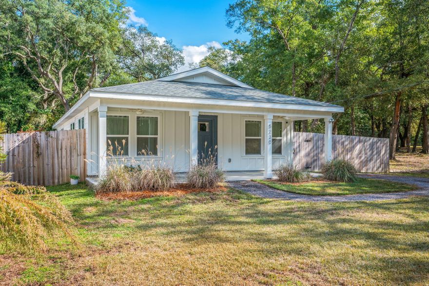 Welcome home to this inviting 3-bedroom, 2-bathroom offering comfort, style, and convenience. Situated on a roomy .23-acre lot, this property features a welcoming front porch and a relaxing back porch, perfect for enjoying morning coffee or evening breezes.Step inside to find LVP flooring throughout, combining durability with modern appeal. The kitchen boasts granite countertops, ample cabinet space, and a functional layout ideal for everyday living and entertaining.The primary suite offers a peaceful retreat with a primary bath featuring a separated double vanity.Outside, enjoy a fully fenced 6-ft privacy yard, perfect for pets, play, or creating your own outdoor oasis. Schedule your showing today.