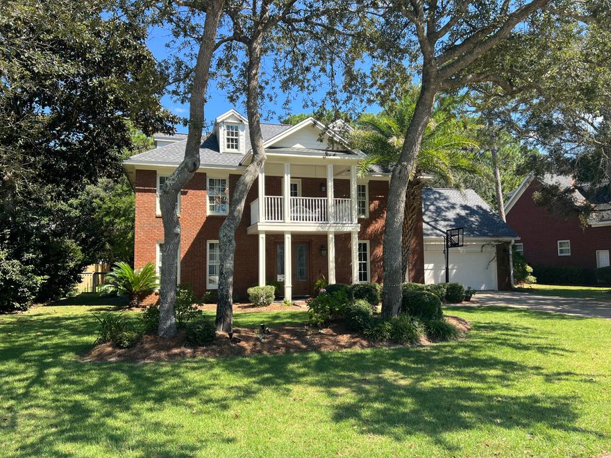 BEAUTIFUL updated traditional Southern home boasting 3 stories, 4 bedrooms, 3 full bathrooms, and giant bonus room! The backyard oasis is fully fenced with beautiful lush grass and landscaping AND a covered pool  lanai area perfect for enjoying the Florida outdoors. Updates are plentiful including flooring, kitchen, baths, lighting, roof, and more! Come see this gem today and see what living walking distance to a beach on the bay can feel like in Bluewater Bay!