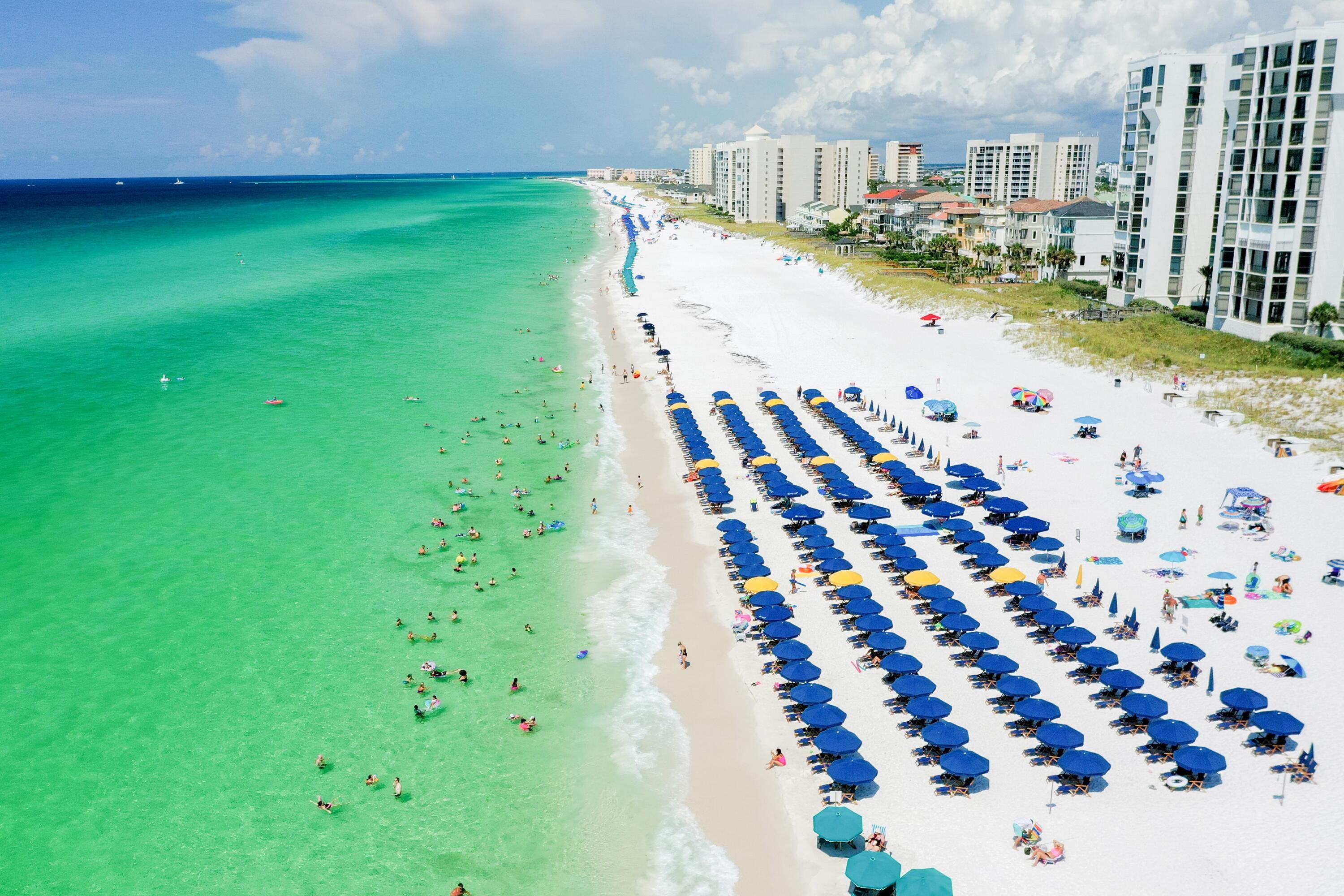 Fabulous renovated unit! Wait until you see the detail & thought that was put into this luxurious 3/2, 1240 sq. ft. condo. Unbelievable views of the gulf & sunsets that are a symphony of colors will mark the beginning & end to a fun-filled day at the Terrace. Kitchen has upscale granite, stainless appliances including washer & dryer. Bathrooms beautifully renovated including a large stand up shower in master with glass doors & a new tub w/tile surround hall bath w/contemporary new vanity & handsome shiplap detail master bedroom.New white storage bed 3rd BR. allows room for 3.Check out the slot machine! Make sure to note new fans & lighting.The thoughtful decor in this unit is outstanding & turnkey ready! AC 2yrs. Home Warranty inc. 86,633.08 Gross 2022. See spreadsheets in document