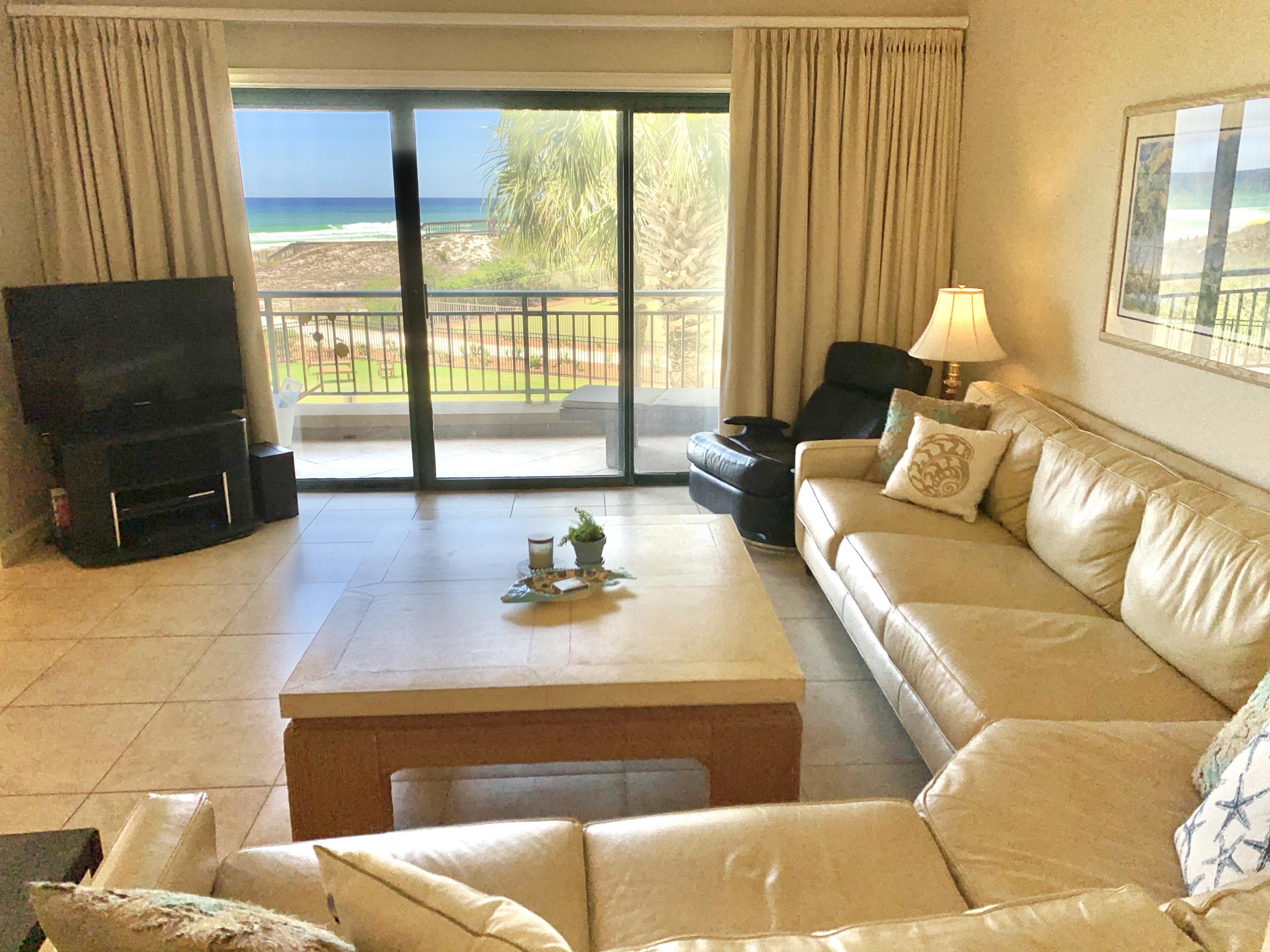 Looking for beachfront property that you don't have to share the beach or amenities with lots of rentals? This is the property for you and at a great price too. It is a one-of-a-kind floor plan in the building and you never have to get in an elevator to access it. You can walk right into the main level after you park your car on the upper parking deck. You never have to carry your groceries very far or go far to get to your car.THe building is a non rental building so you can enjoy lots of peace and quiet and have the advantage of getting to know your neighbors . This would be a perfect 2nd home and would work for even a primary because of all the storage and amenities available.Please view the 3D matterport video and call for an appointment soon!