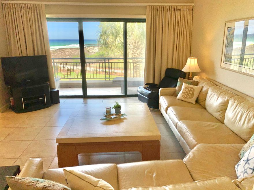Looking for beachfront property that you don't have to share the beach or amenities with lots of rentals? This is the property for you and at a great price too. It is a one-of-a-kind floor plan in the building and you never have to get in an elevator to access it. You can walk right into the main level after you park your car on the upper parking deck. You never have to carry your groceries very far or go far to get to your car.THe building is a non rental building so you can enjoy lots of peace and quiet and have the advantage of getting to know your neighbors . This would be a perfect 2nd home and would work for even a primary because of all the storage and amenities available.Please view the 3D matterport video and call for an appointment soon!