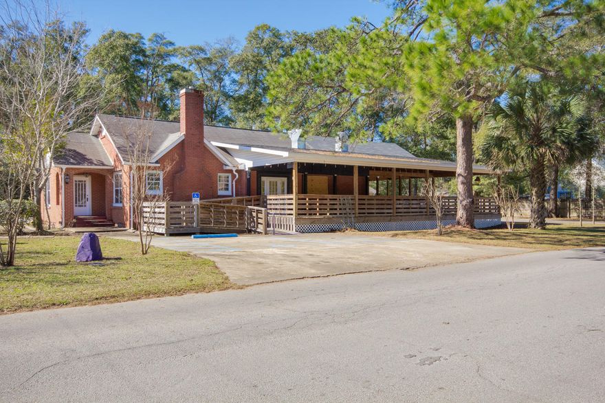 Formally Angels restaurant. This wonderful location has all of the structural bones in place to make this a great eatery. This location has been set up so that it can accommodate a larger seating capacity. The inside area is very quaint and ready for tables. The large outdoor deck area is already equipped with a bar and designed for any time of the year.