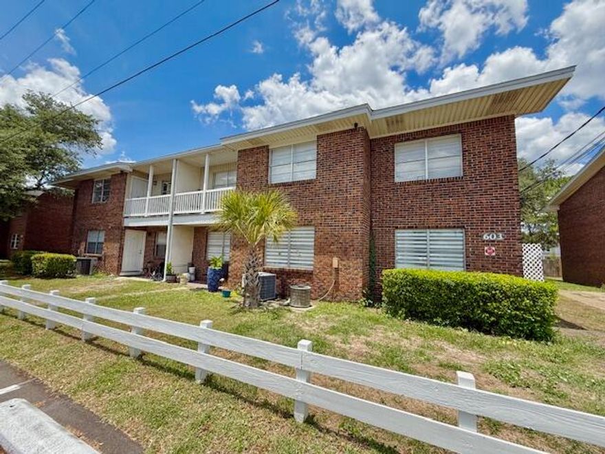 *MILITARY DISCOUNT = $1,450/MONTH* S/D = $1,500 - CAN BE BROKEN UP IN 2 MO. INSTALLMENTS IF QUALIFIED. NICE UPDATED 1st floor condo! Unit features stainless appliances, LVP & tile flooring + a newly painted interior last year. Open living/dining/kitchen. Split bedroom plan for extra privacy. Jacuzzi tub & stackable washer/dryer in the hall bathroom. Walk in closet in both bathrooms. Tiled shower in the master bathroom. Ceiling fans in all the rooms. All electric! Covered back patio, great to relax on. Convenient to schools, shopping, dining & both bases. The complex offers cameras that record most of the common areas, pest control & a (seasonal/shared) community pool. Pets allowed upon Owners approval & w/ a pet fee (UP TO 26 LBS MATURE WEIGHT) PER COA RULES. W/S/G included in the rent! Note: 5 barstools stay w/ the property!