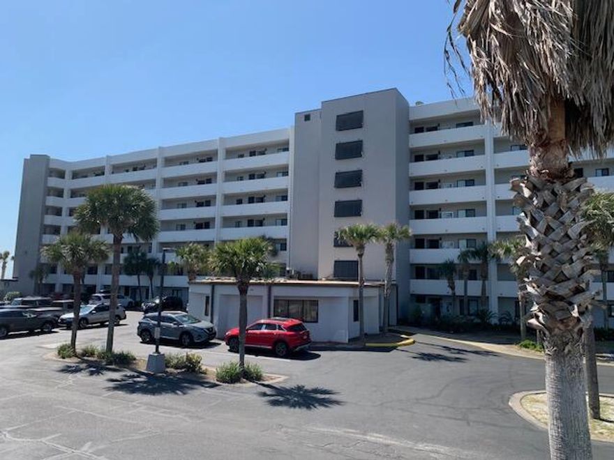 Investor Special!  Amazing gulf views from this recently updated complex.  Unit was in the process of rehabs but owner not able to complete.  2 bedrooms and 2 full baths. Great opportunity to own prime rental property on the gulf.