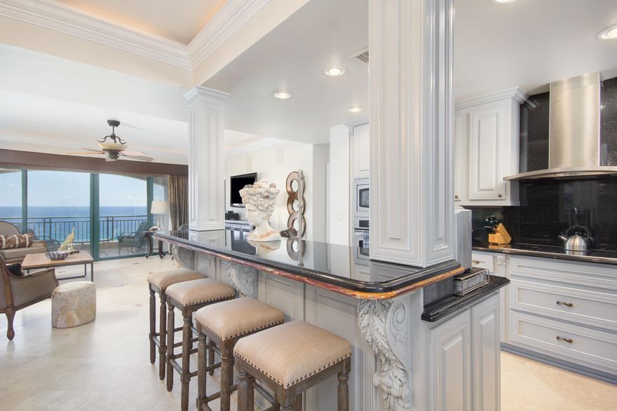 Own a piece of paradise in this 15th floor beachfront resort home with stunning views of the Gulf. This is the coveted H floor plan with all 3 bedrooms on the gulf side. Floor to ceiling updates & features galore to include: upgraded wiring to support HD TVs & high speed internet, new furnishings, linens and dcor including 40' wall mounted smart tv's in the guest bedrooms; fresh paint on walls, ceiling and cabinets, all new ceiling fixtures; travertine floors throughout with waterjet stone inlay designs and granite/stone accent borders; kitchen sink made of decorator glass with an under mounted light feature; granite countertops in kitchen & baths; stainless steel appliances with new LG French door fridge; remodeled and enlarged guest bathrooms to include double sinks and walk-in tiled showers; accent rope lighting around crown molding; built-in speakers; remote controlled fabric blinds in the master bed; and an armoire transformed into a custom wet bar with plumbed sink, shelving, wine rack, interior lighting and mini wine fridge; new water heater in 2015. 

Southwinds' premier beachfront address is perfect for those seeking a second home or permanent residence on the most beautiful beaches. Enjoy private beach umbrellas and beach service with ownership at Southwinds. This gated, Gulf-front community is rental restricted.

As an introduction to the Sandestin lifestyle, we invite our new owners to explore amenities that make Sandestin special. The listing brokerage and seller(s) are presenting the buyer(s) of this property with (2) 90-minute rounds of Tennis court time, a golf foursome at one of our three championship courses, and a round of golf for up to four (4) players at the unrivaled Burnt Pine Golf Club.

Sandestin Golf and Beach Resort is a major destination for all seasons and all ages, and has been named the #1 resort on Florida's Emerald Coast. This magical resort spanning over 2,000 acres is comprised of over 70 unique neighborhoods of condominiums, villas, town homes, and estates. The resort features miles of sandy white beaches and pristine bay front, four championship golf courses, a world-class tennis center with 15 courts, 4 resort swimming pools (and 15 private neighborhood pools), a 123-slip marina, a fully equipped and professionally staffed fitness center and spa, meeting spaces and The Village of Baytowne Wharf, a charming pedestrian village with events, shopping, dining, family entertainment and nightlife. For true golf cart community living, Grand Boulevard is just outside the resort gates and provides access to additional shopping, dining and entertainment, all without traveling on Hwy. 98.  Come to Play, Stay for Life!