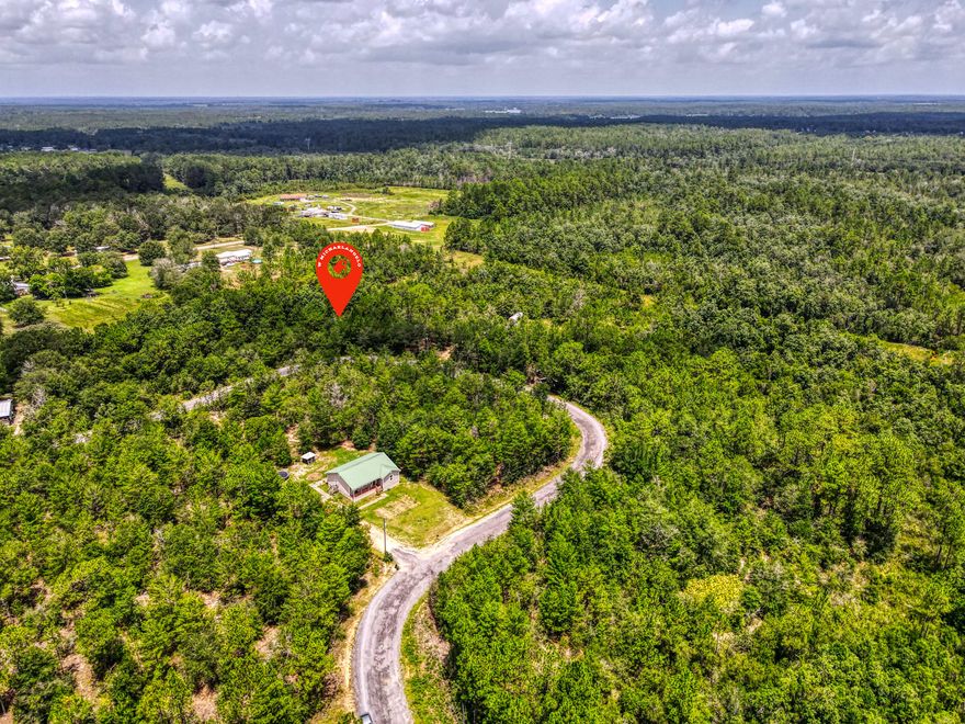 Great Investment Opportunity to build your dream home or place a mobile home on high and dry land.  This property is near many great outdoor activities like fishing, golfing, national parks, and the beautiful beaches of the Emerald Coast! (Destin Florida 45 miles, 30A / Seaside 36 Miles and Panama City Beach 58 Miles).This spacious lot is located in a quiet neighborhood close to town and has quick and easy access to main highways to take you where you need to go (to have fun or go to work). Power and City water available with tap fee due. This area is zoned Rural Village, septic must be utilized.This unique property has a current boundary survey  and wetland study (no wetlands present, high and dry).
