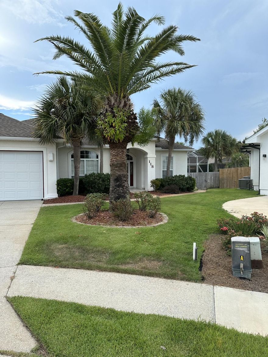Beautiful 3BR/2BA home vacant and ready for a new tenant!  Pool and Lawn service included in your rent.  Pets allowed with pre-approval and Pet Fee.  Minimum 6 month lease by neighborhood covenants.  .3 walk to the nearest beach access.