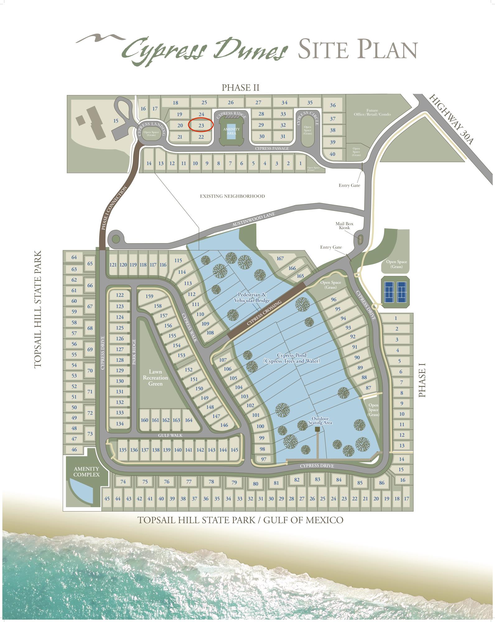 CYPRESS DUNES - Residential