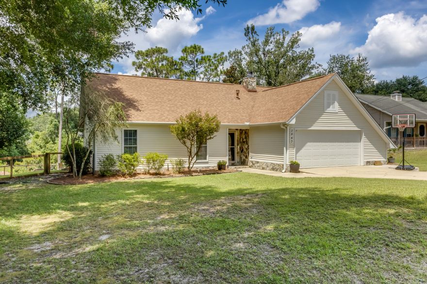Charming Remodeled Home in Stonebridge -- On Two Ponds & Under $300K!You are going to be amazed by this beautifully remodeled home in the tranquil Stonebridge community! Perfectly situated on the south side of Crestview, it offers quick access to military bases, new shopping centers, and I-10--ideal for commuting or weekend getaways.Set on a large, tree-lined lot, this home backs up to two serene ponds, providing peaceful views and even a chance to enjoy some fishing! It also has back gate access to a shared green space that leads directly to the water.Inside, you'll find: Fully remodeled interior: Granite countertops and brand-new gas appliances; Spacious master suite with stunning custom tile work, walk-in shower, and large closet; Private upstairs bedroom-ideal for guest, teens or a quiet home office. New roof (Aug 2023), new HVAC, new hot water heater, and all new appliances

Outside, the fenced yard is perfect for pets, and a storage shed offers plenty of space for tools or hobbies. Plus, you'll love the friendly neighborhood and generous lot sizes.

Homes like this updated, well-located, and priced under $300,000 don't come around often. Come see it before it's gone!

