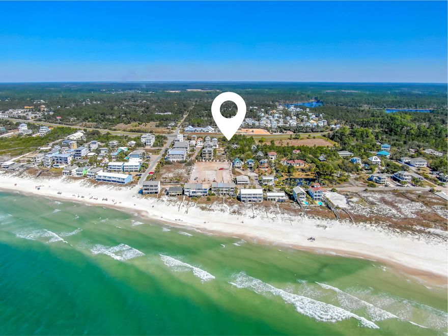 Incredible homesite in beautiful Inlet Beach! Located in the charming community of Waterside, this 117' x 47' property offers the perfect opportunity to build your coastal dream home. Future proprietors will enjoy stunning views of the emerald waters of the Gulf of Mexico from the upper levels of their home. Situated less than an eighth of a mile from the beach, this property offers the ability to have your feet in the sugar white sand within minutes of leaving your home! Standard Walton county setbacks offer the ability to build a home over 4,000 sqft. Additionally, the property is positioned within a mile of Rosemary Beach offering outstanding access to enjoy all 30A offers including the world-class fishing, first-rate dining and lavish shopping. Inlet Beach has become 30A's premier