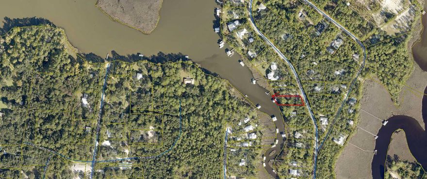Beautiful half acre lot on Tucker Bayou in the highly sought after area of Point Washington!