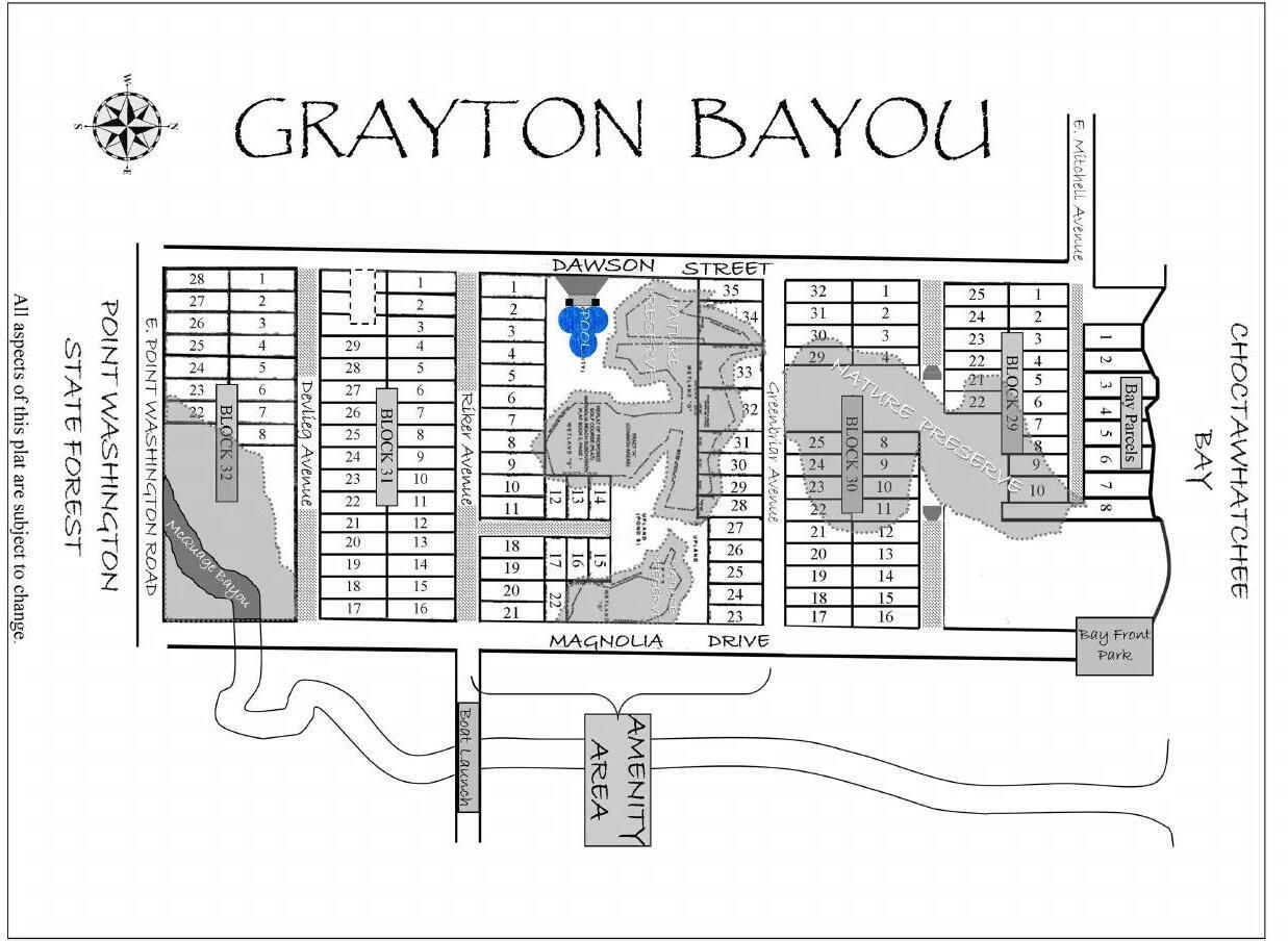 GRAYTON BAYOU - Land