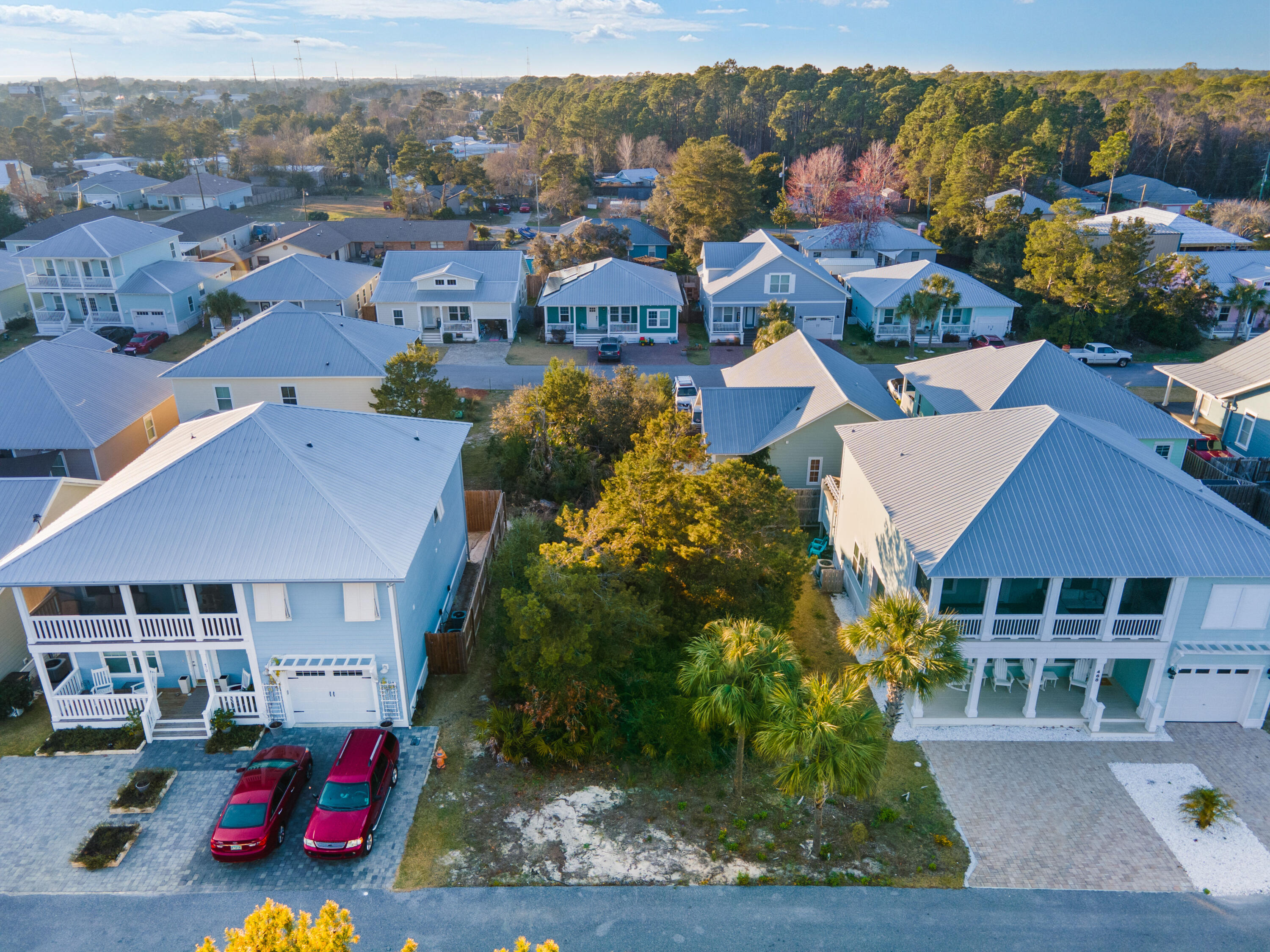 Don't miss this opportunity to build your next beach home in a gated neighborhood with a community pool. Located on the west end of Panama City Beach. Centrally located between Pier Park, Sharks Tooth golf course and Rosemary Beach. Only 4 blocks to deeded beach access. All dimensions are approx. and will need to be verified.