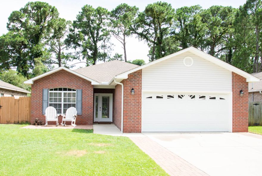 BACK ON THE MARKET! Welcome to this beautifully maintained 4-bed 2.5 bath one story home with easy commute to military bases, shopping, and restaurants. As you walk inside you'll be greeted by spacious foyer that leads into the kitchen, dining room, living room, or down the hall to the additional bedrooms. Dining room and spacious master bedroom have tray ceilings accented with crown moldings. The kitchen has GRANITE countertops, pantry, black appliances, breakfast bar that overlooks a very specious living room. The master bedroom has plenty of room for relaxation, a large walk-in closet and a spacious master bathroom with double vanity. The living room opens to covered patio and fenced backyard for outdoor enjoyment. All appliances convey. Seller offering a 1-year Home warranty to buyer